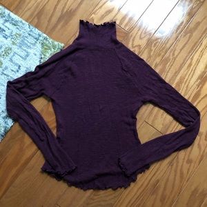 Free People Mock Neck Sweater